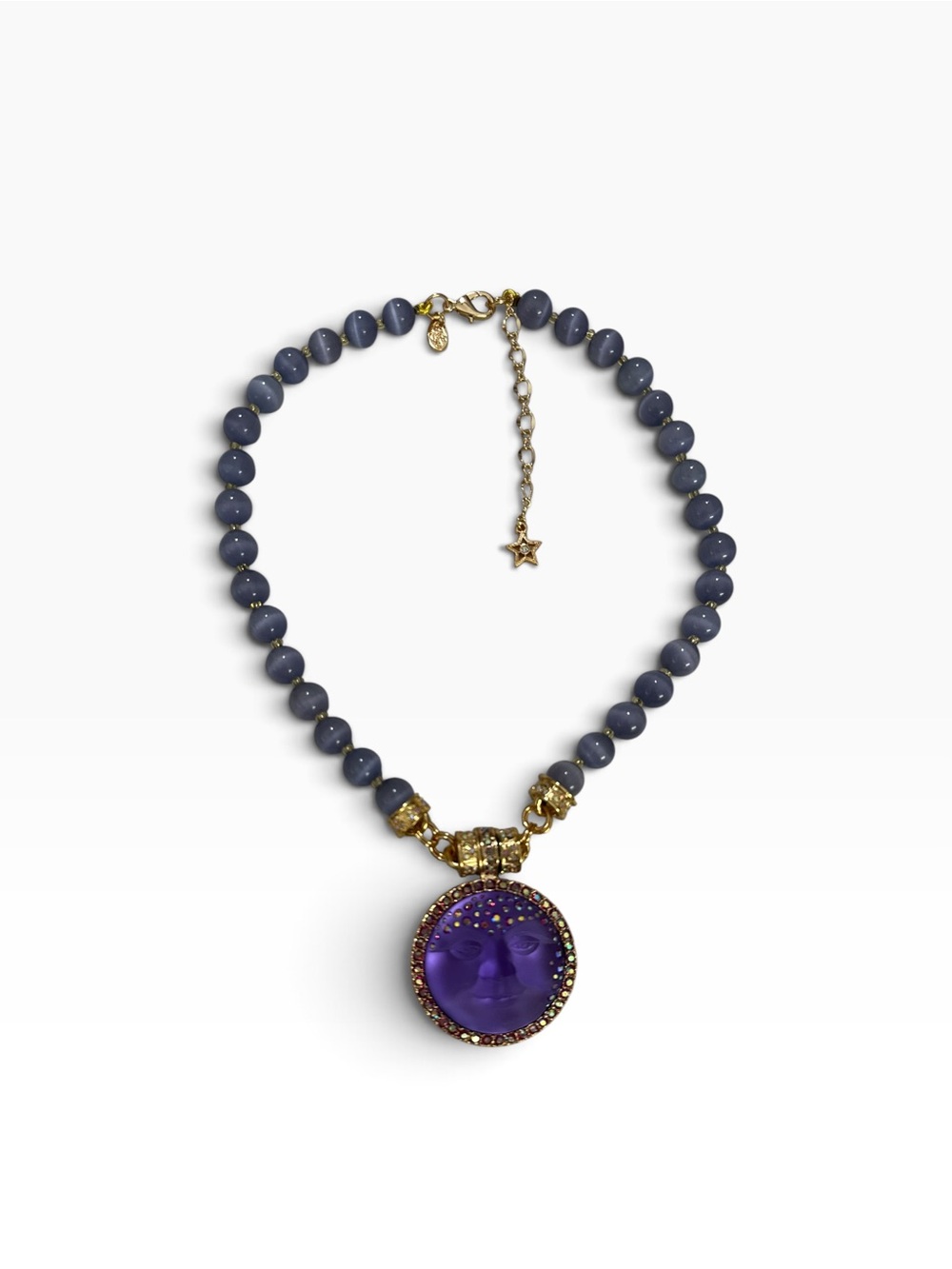 KIRK’S FOLLY Seaview Moon Face Necklace